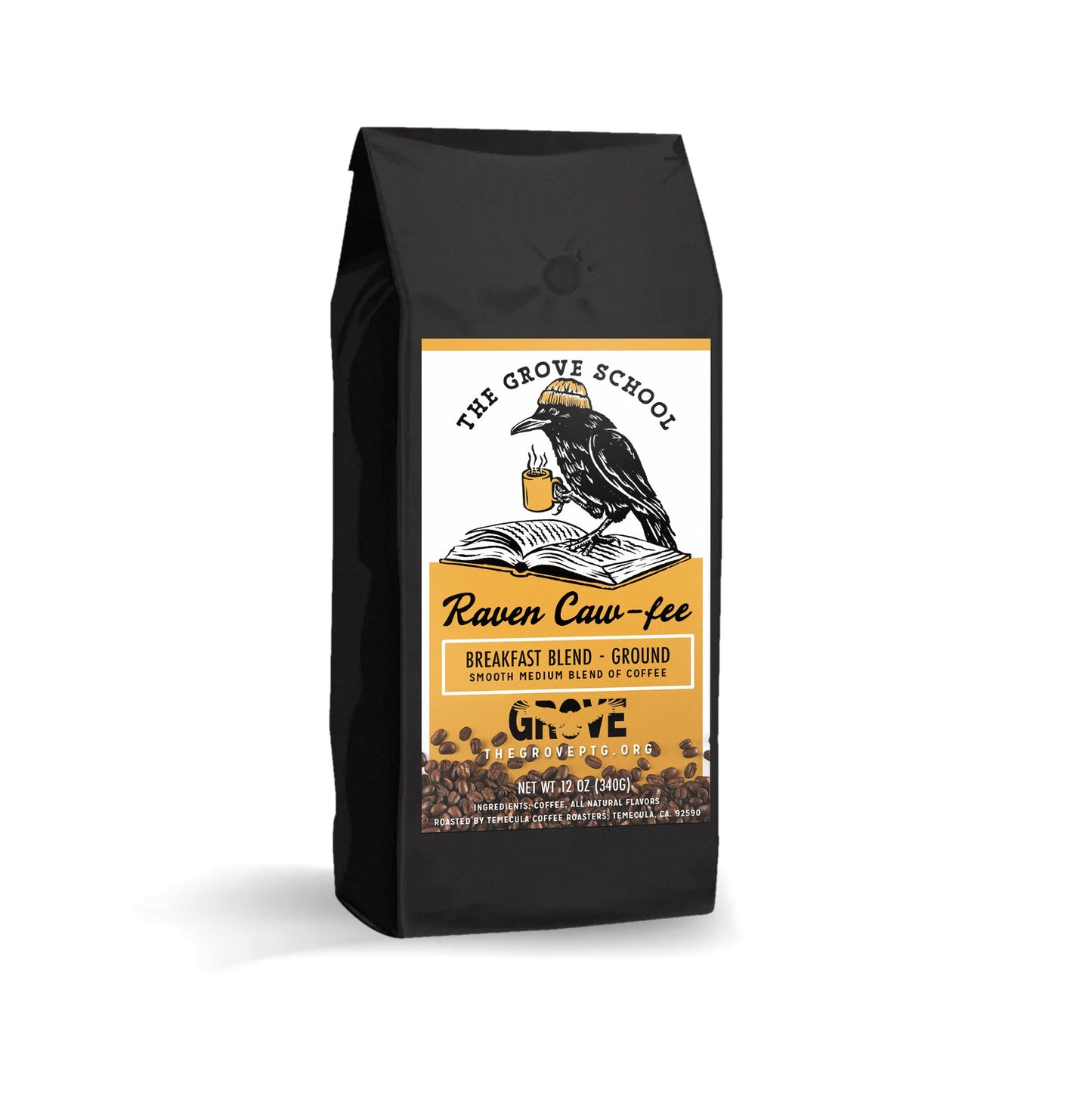 Grove Breakfast Blend Raven Caw - fee - Ground - 12oz - Grove PTG