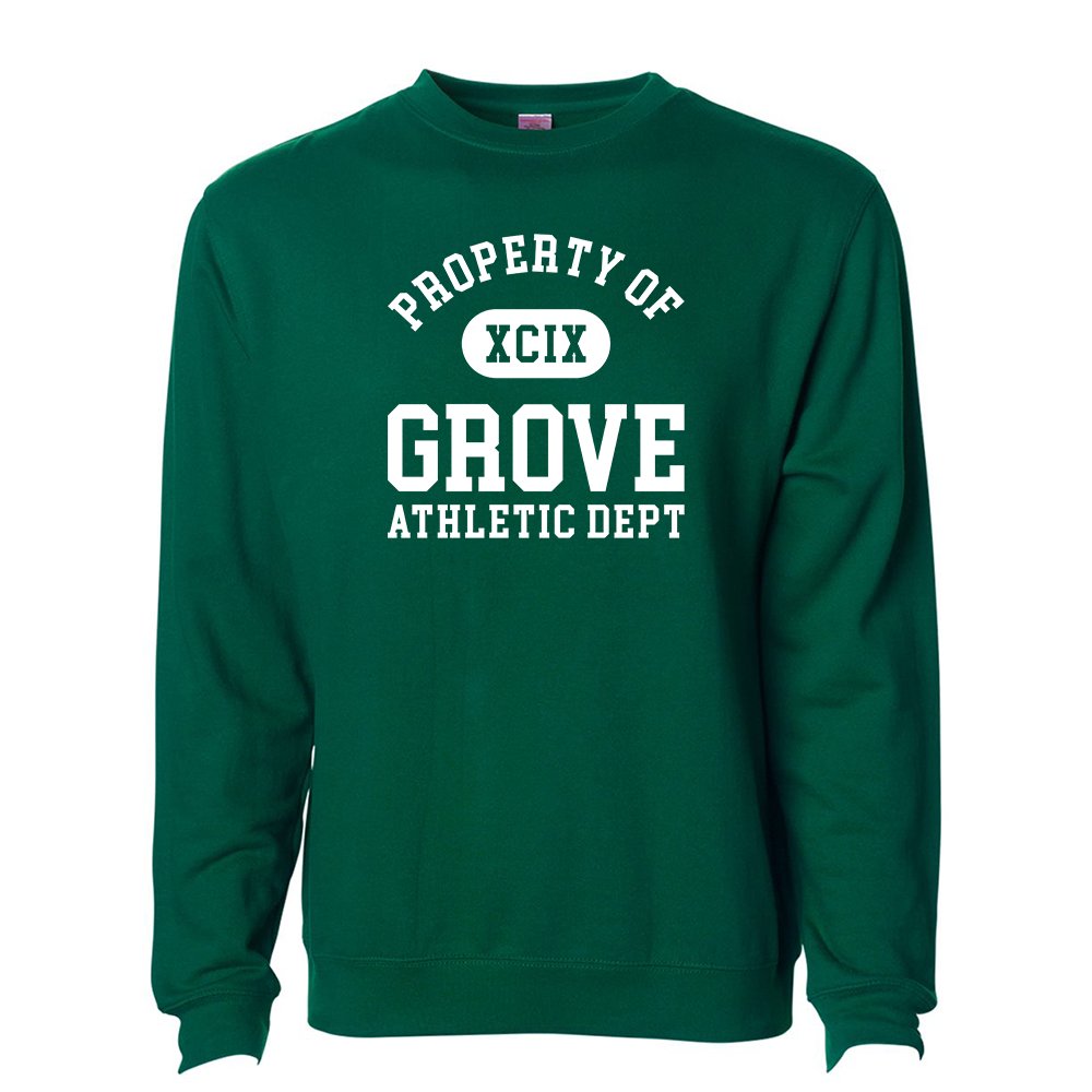Grove Classic Athletic Dept Crewneck Sweatshirt - Multiple Colorways - Grove PTG