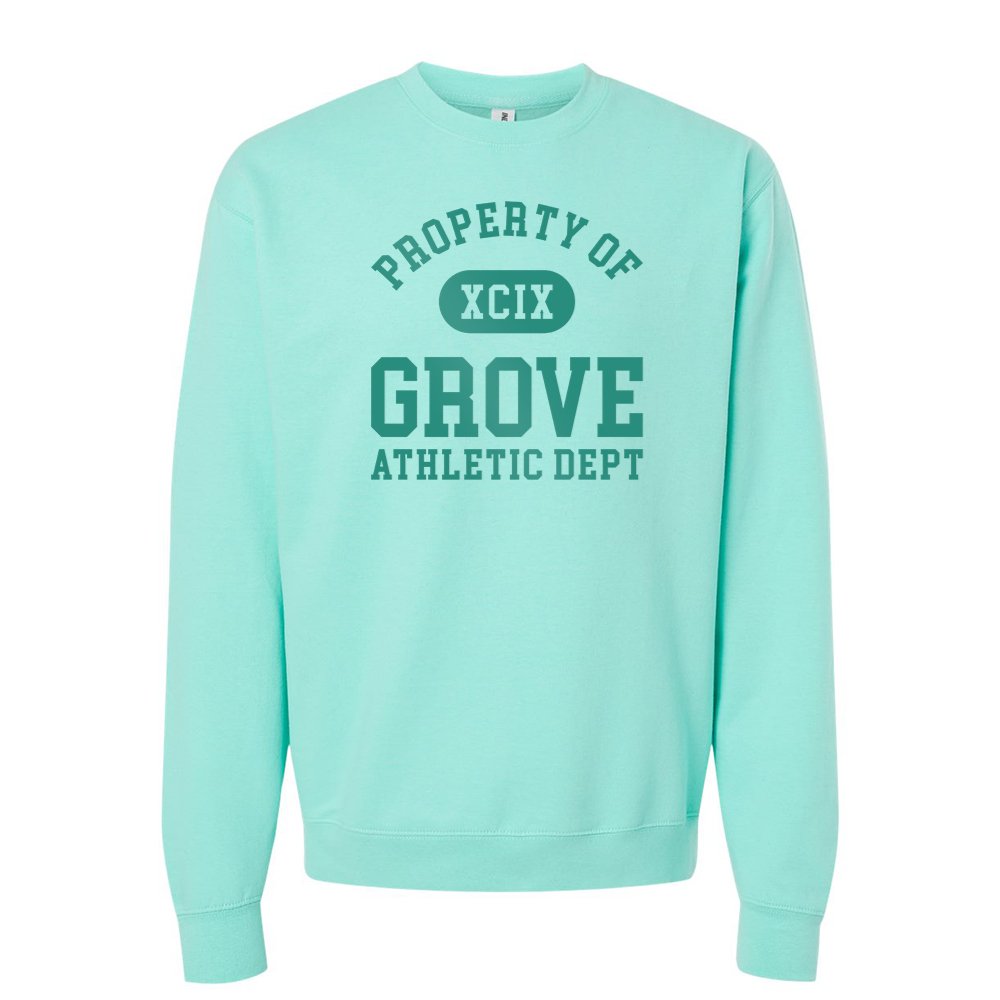 Grove Classic Athletic Dept Crewneck Sweatshirt - Multiple Colorways - Grove PTG