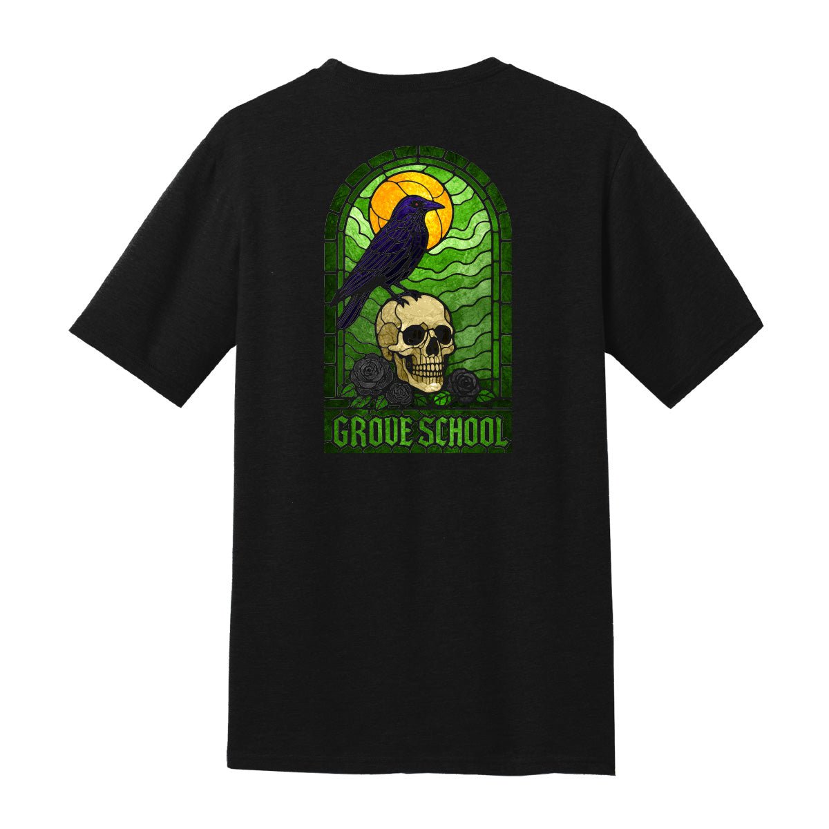 Grove Nevermore: Roses & Bone T-Shirt - Grove PTG