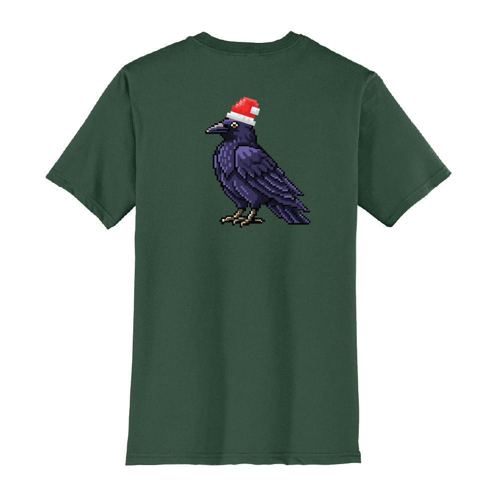 Grove ‘Santa Raven’ Green T-Shirt - Grove PTG