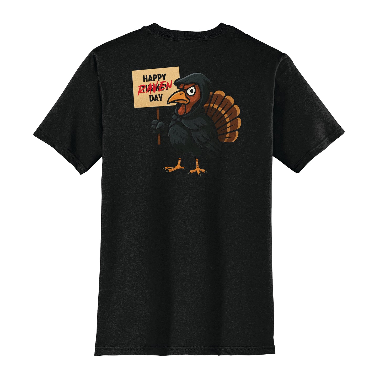 Happy Raven Day T-Shirt - Grove PTG