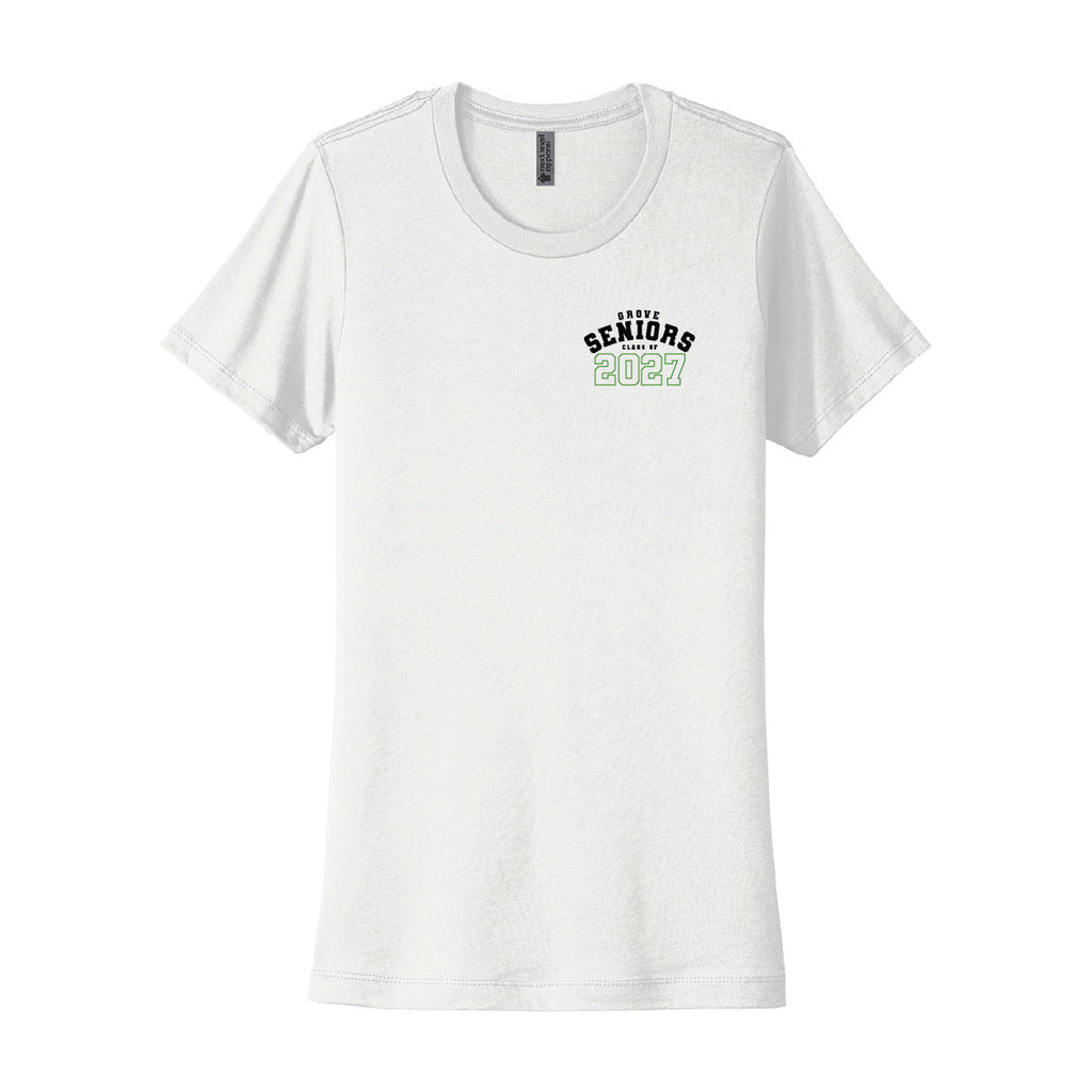 Grove School "SENIORS 2027" Womens T-Shirt