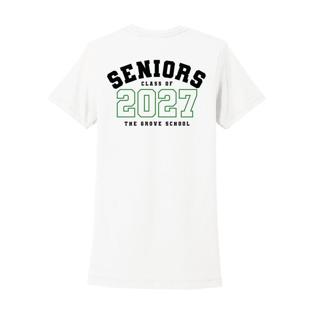 Grove School "SENIORS 2027" Womens T-Shirt