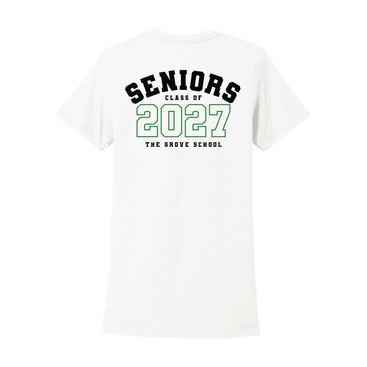 Grove School "SENIORS 2027" Womens T-Shirt