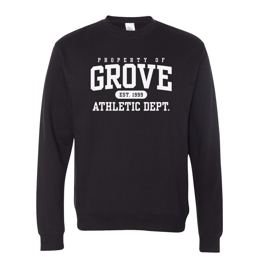 Grove Athletics Dept. Crewneck Sweatshirt - Multiple Colors