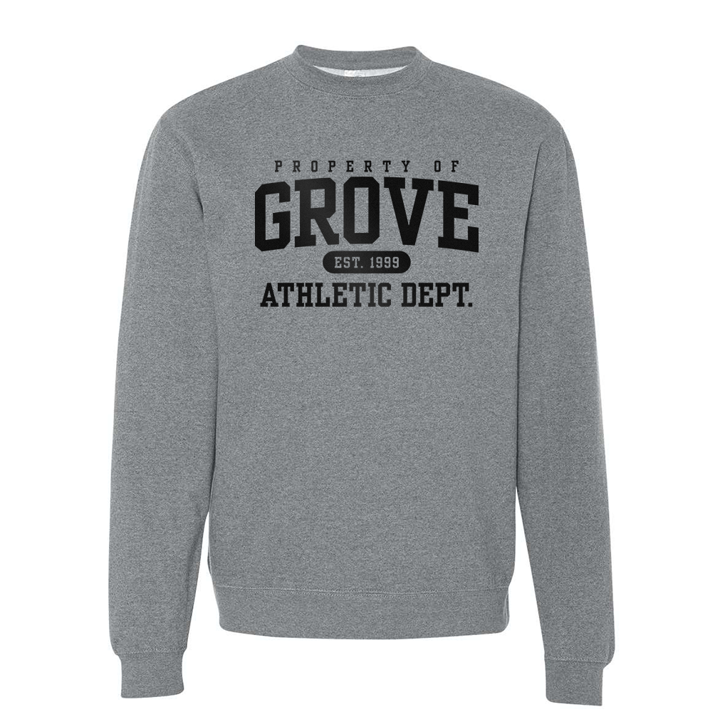 Grove Athletics Dept. Crewneck Sweatshirt - Multiple Colors