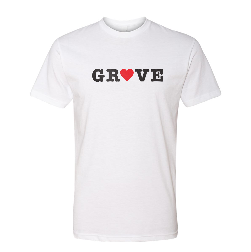 Grove "I Heart Grove" T-Shirt - Multiple Colors