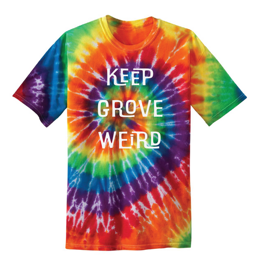 Grove Keep Grove Weird Tie Dye T-Shirt