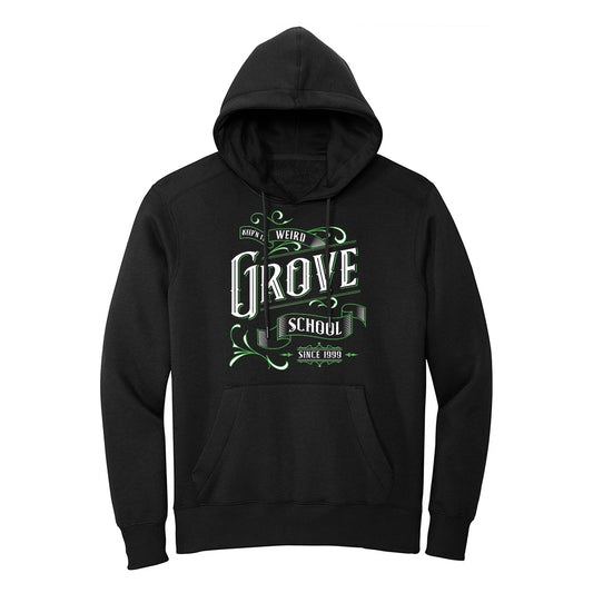 Grove Old Timey Black Hoodie