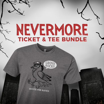 Raven Night Shirt and General Admission Ticket Bundle