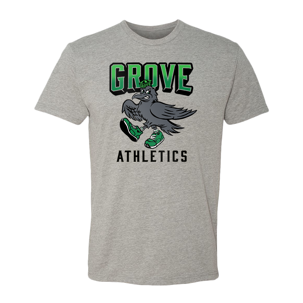 Grove "Team Spirit" Athletics Dark Heather Grey T-Shirt