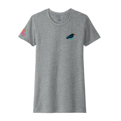 Boba Raven Womens Tee - Viva La Boba Collaboration - Grove PTG