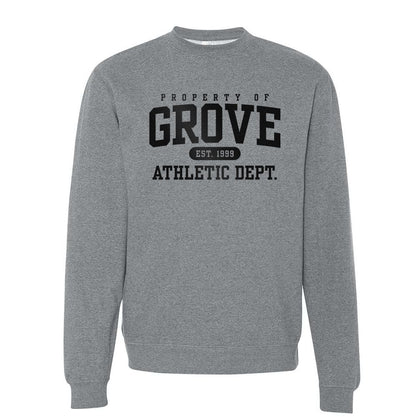 Grove Athletics Dept. Crewneck Sweatshirt - Multiple Colors - Grove PTG