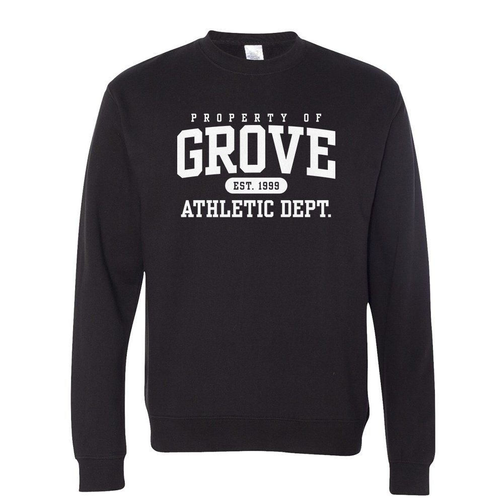 Grove Athletics Dept. Crewneck Sweatshirt - Multiple Colors - Grove PTG