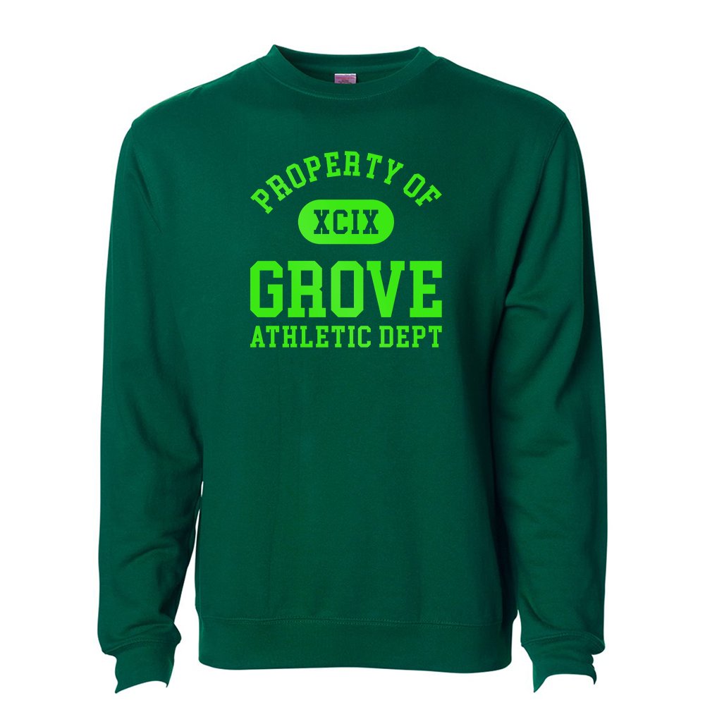 Grove Classic Athletic Dept Crewneck Sweatshirt - Multiple Colorways - Grove PTG