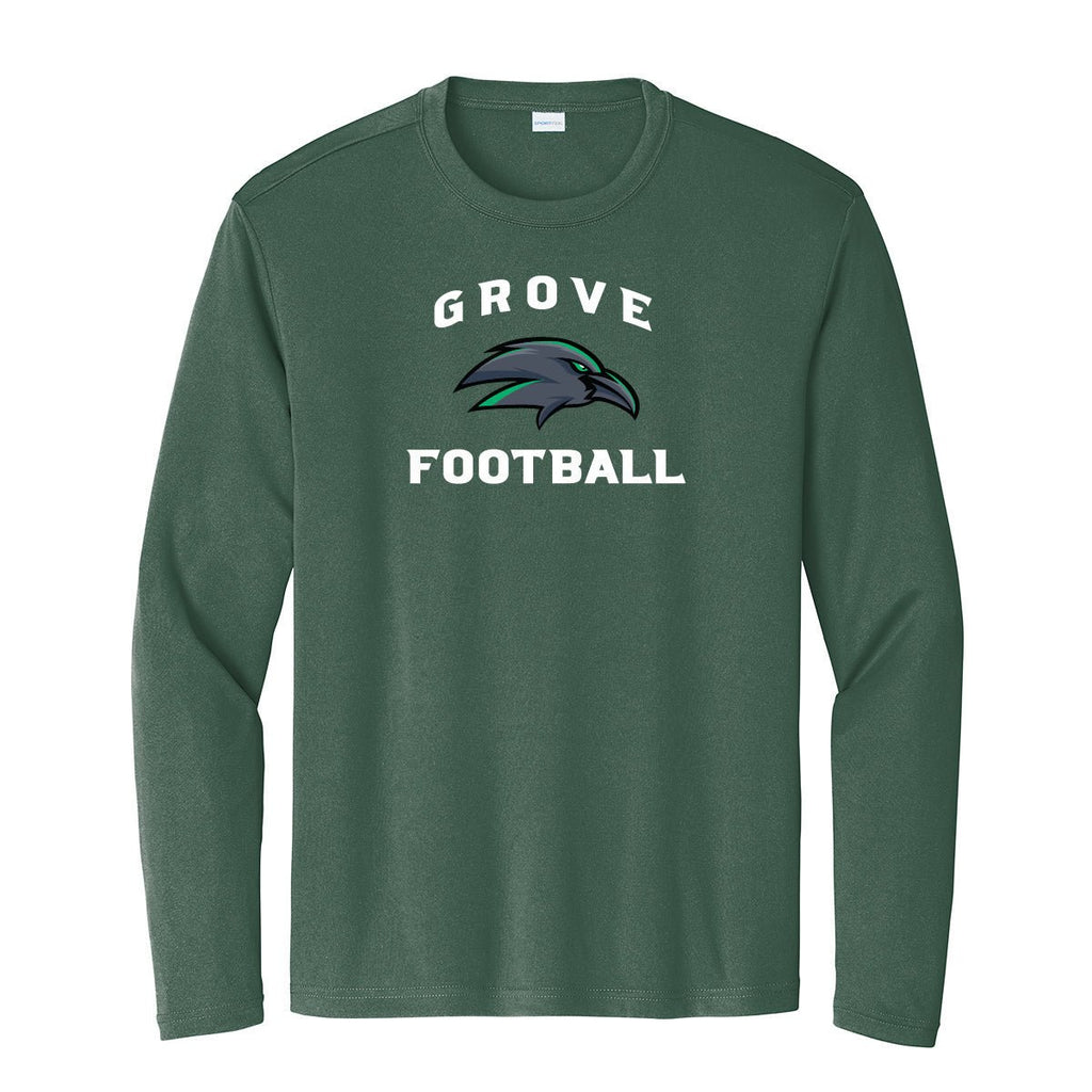 Grove Football Competitor Long Sleeve Tee - Grove PTG