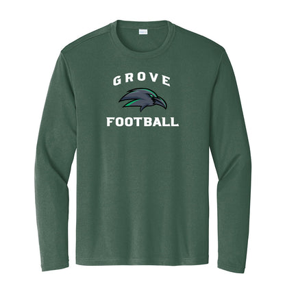 Grove Football Competitor Long Sleeve Tee - Grove PTG
