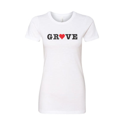 Grove "I Heart Grove" Ladies T-Shirt - Multiple Colors - Grove PTG