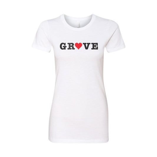 Grove "I Heart Grove" Ladies T-Shirt - Multiple Colors - Grove PTG