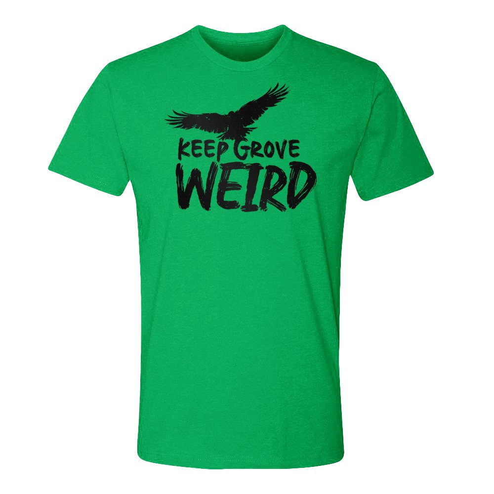 Grove "Keep Grove Weird" T-Shirt - Multiple Colors - Grove PTG