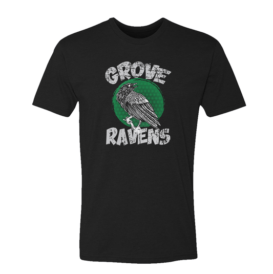 Grove Raven Tough Black T-Shirt - Grove PTG