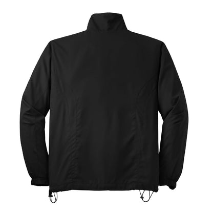 Grove Ravens Sport - Tek Full - Zip Black Wind Jacket - Grove PTG