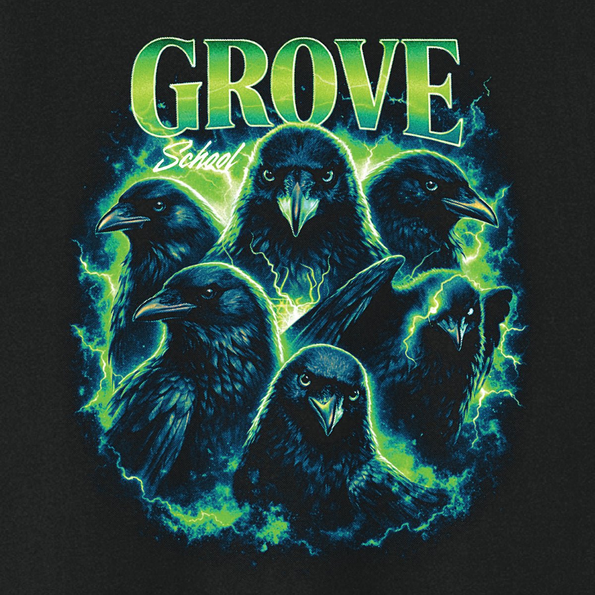 Grove School "Crew" T-Shirt - Grove PTG