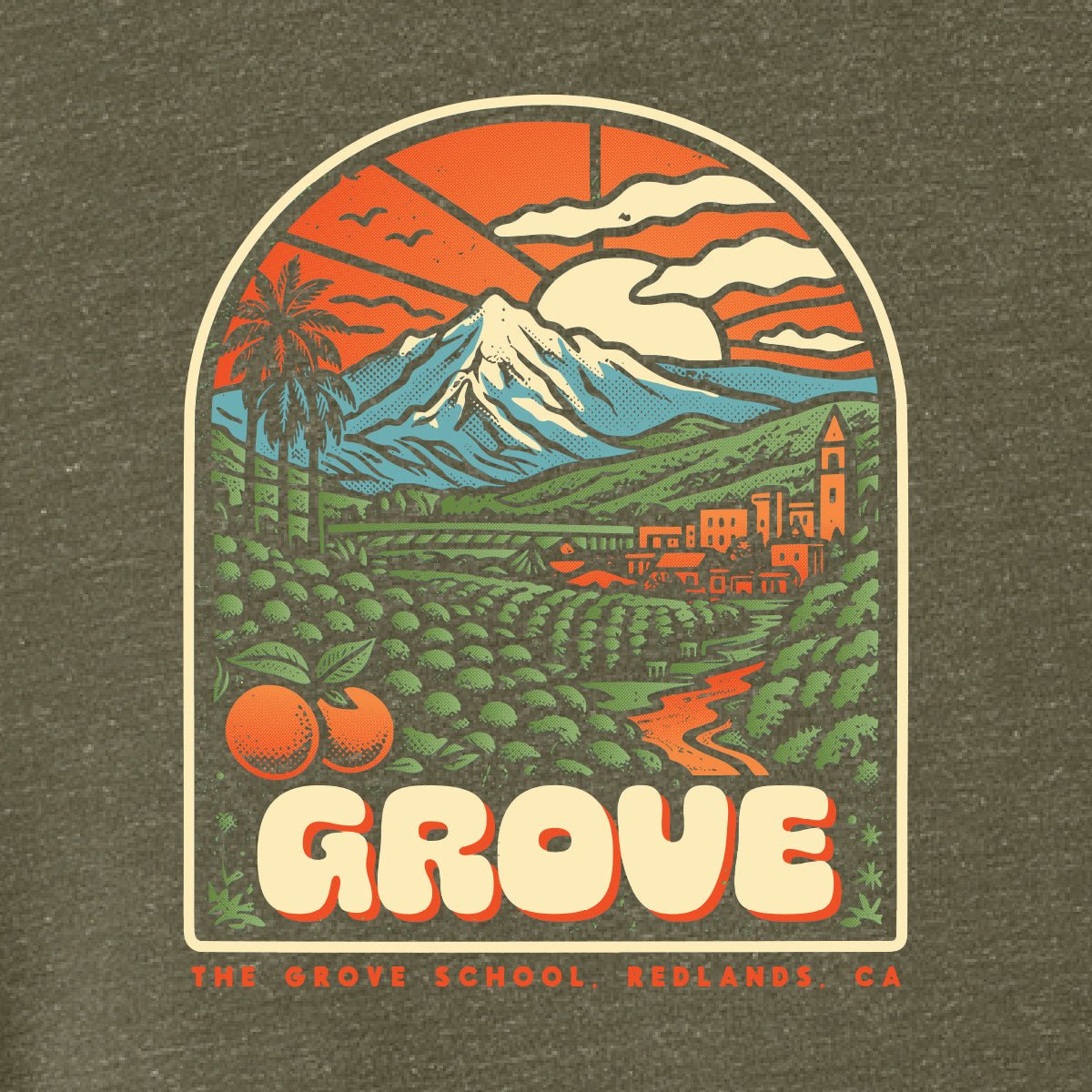 Grove School "Field Notes" T-Shirt - Grove PTG