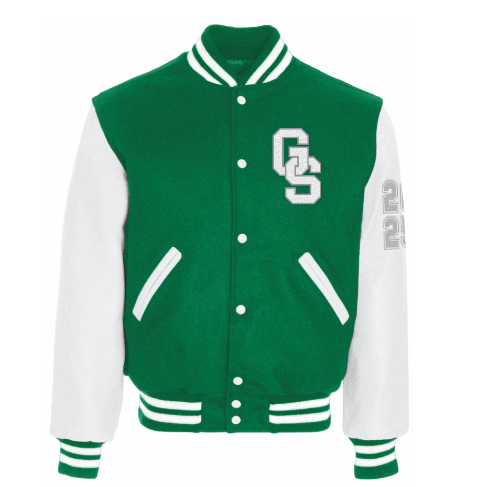 Grove School Letterman Jacket - Custom Name and Year - Grove PTG