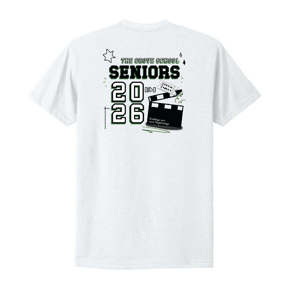 Grove School "SENIORS 2026" T-Shirt - Grove PTG
