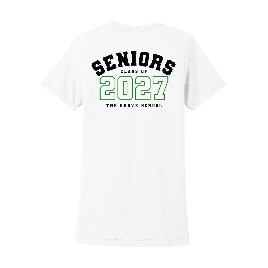 Grove School "SENIORS 2027" Womens T-Shirt - Grove PTG