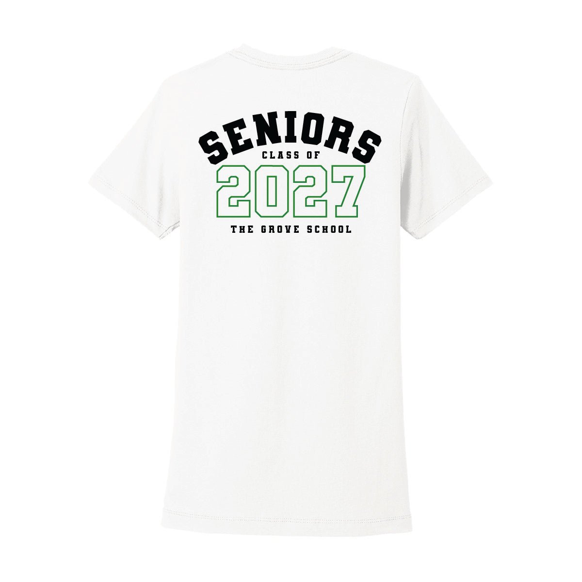 Grove School "SENIORS 2027" Womens T-Shirt - Grove PTG