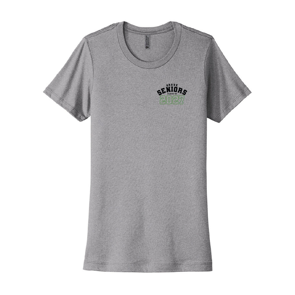 Grove School "SENIORS 2027" Womens T-Shirt - Grove PTG