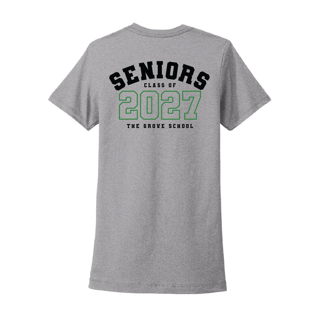 Grove School "SENIORS 2027" Womens T-Shirt - Grove PTG