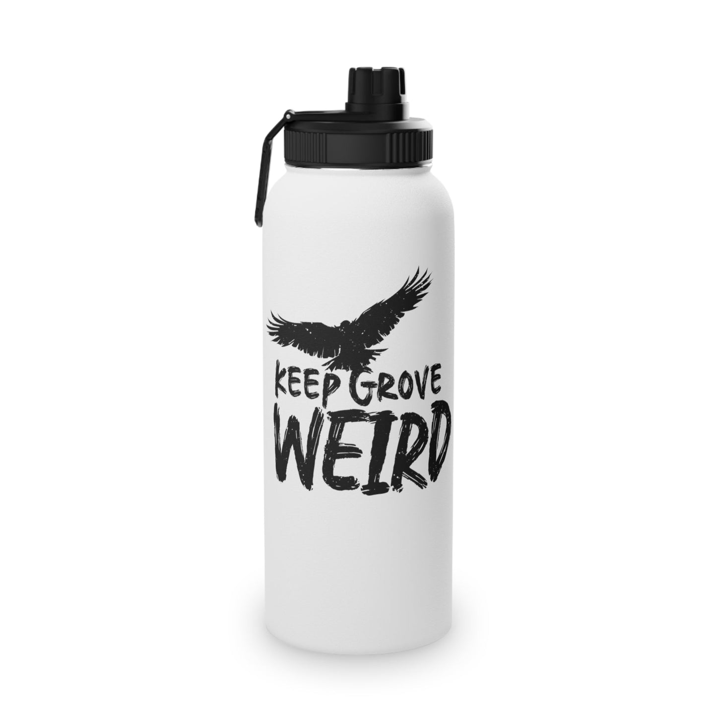 Grove Stainless Steel Water Bottle, Sports Lid - Grove PTG