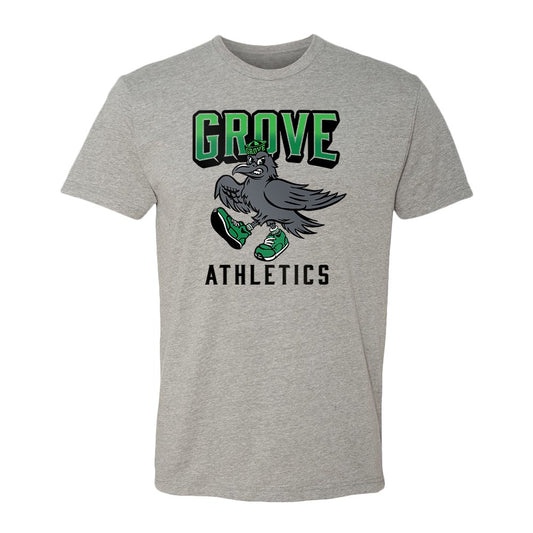 Grove "Team Spirit" Athletics Dark Heather Grey T-Shirt - Grove PTG