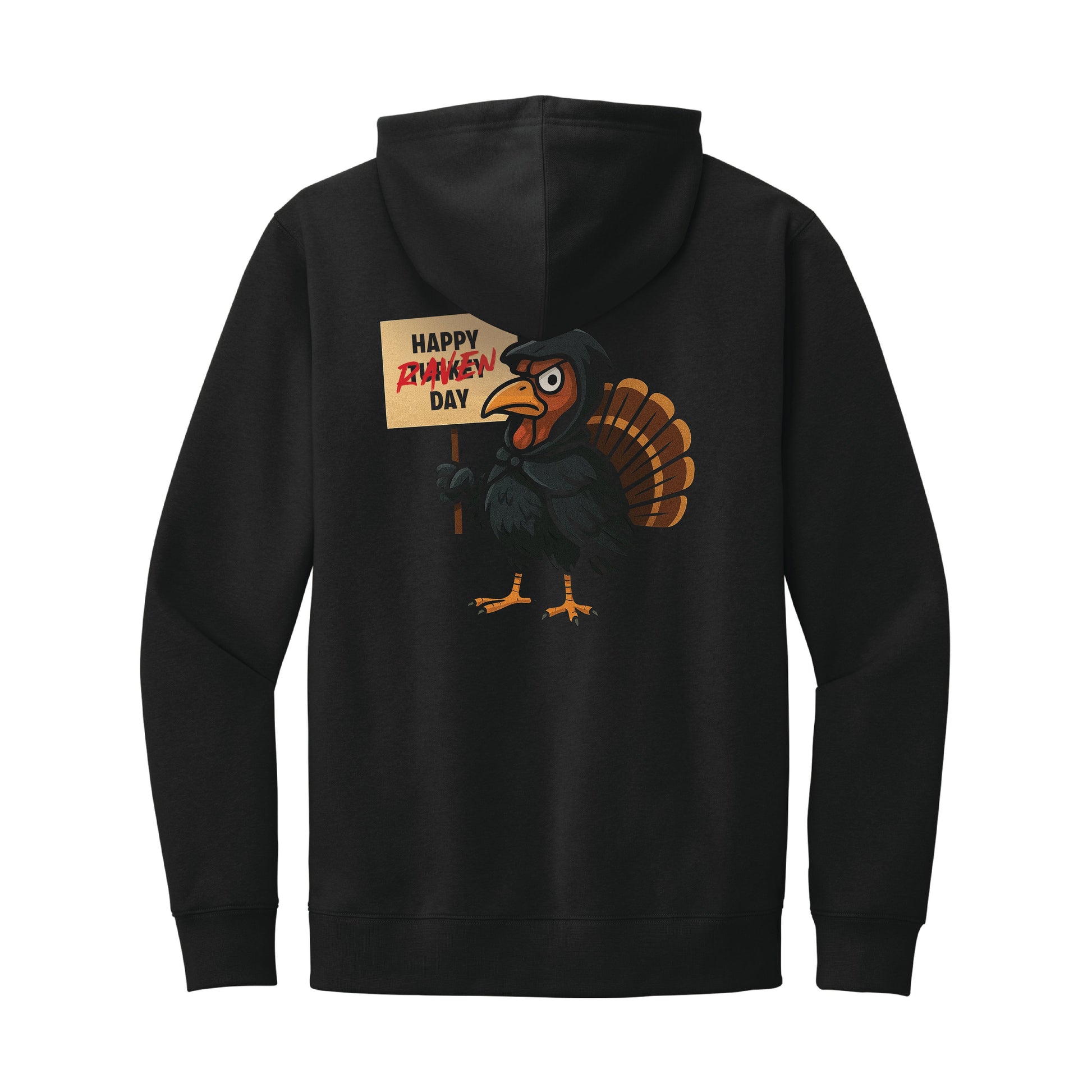 Happy Raven Day Hoodie - Grove PTG